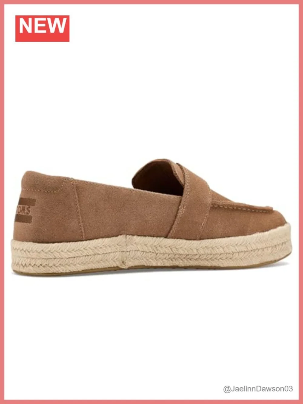 TOMS Blakely Flatform Loafer Suede Slip-On Women's Shoes